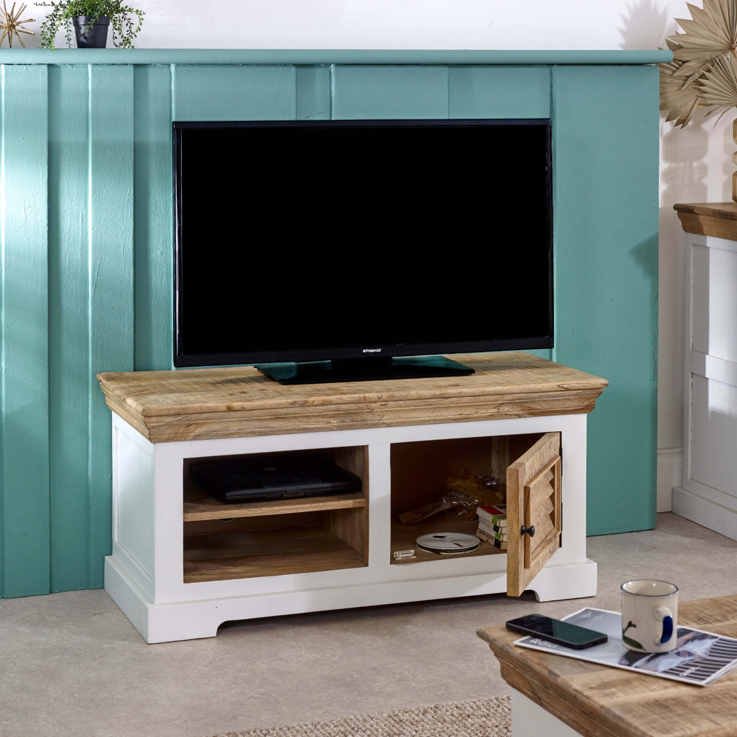 Wood Tv Cabinet/Bench