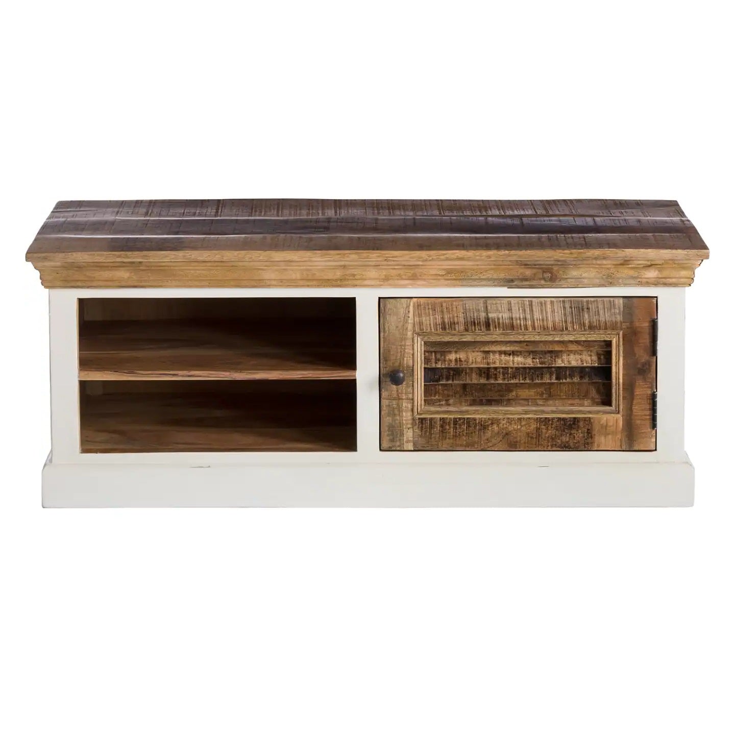 Wood Shoe Rack & Hanger Wall Hook Set