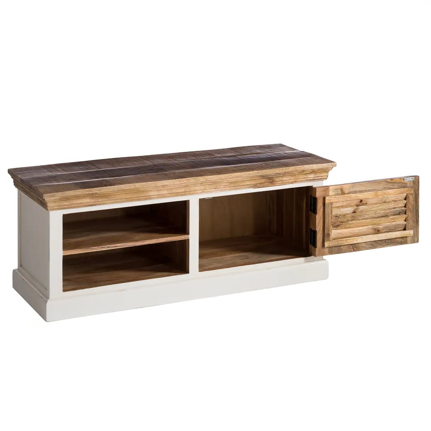 Wood Shoe Rack & Hanger Wall Hook Set