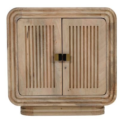 Carved Mango Wood Mini Sideboard
