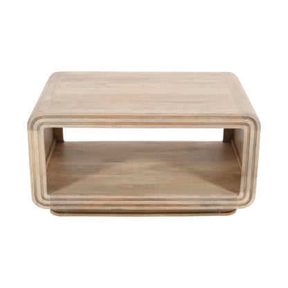 Carved Mango Wood Coffee Table