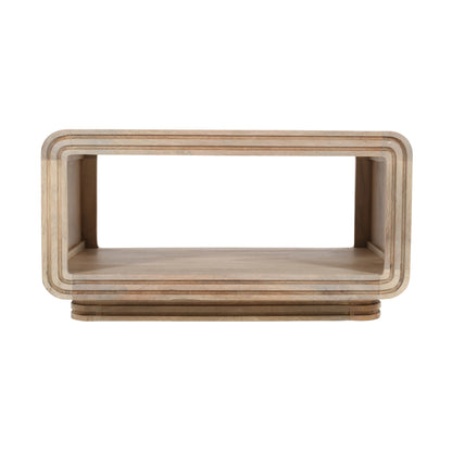 Carved Mango Wood Coffee Table