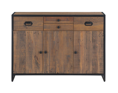 Sideboard With 3 Doors & 4 Drawers : 