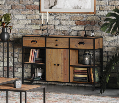 Large Console Table With Doors : 