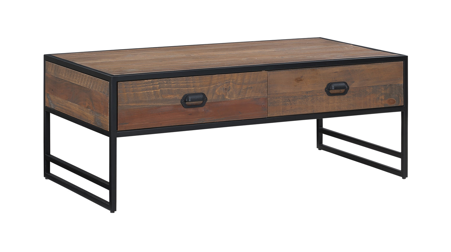 Coffee Table With Four Drawers : 