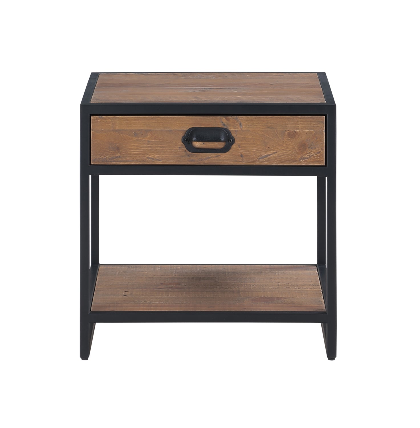 Lamp / Side Table With Drawer : 