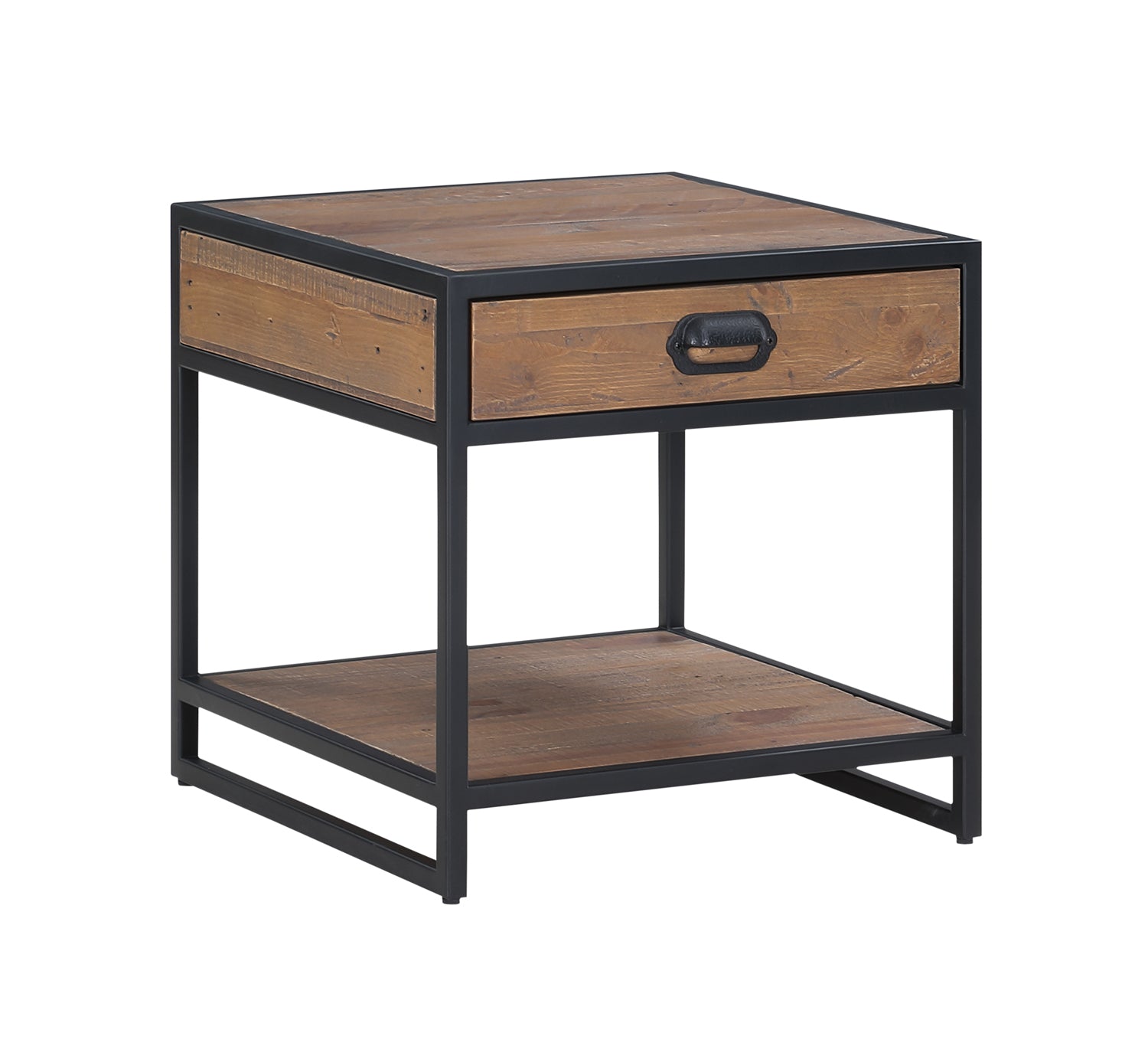 Lamp / Side Table With Drawer : 