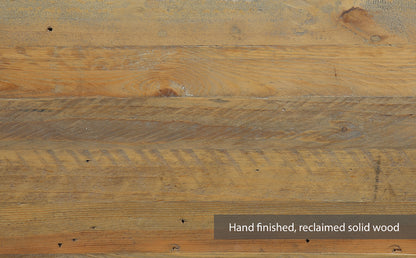 Reclaimed Extra Large Sideboard :  Reclaimed Wood and Steel Extra Large Sideboard, stylish
