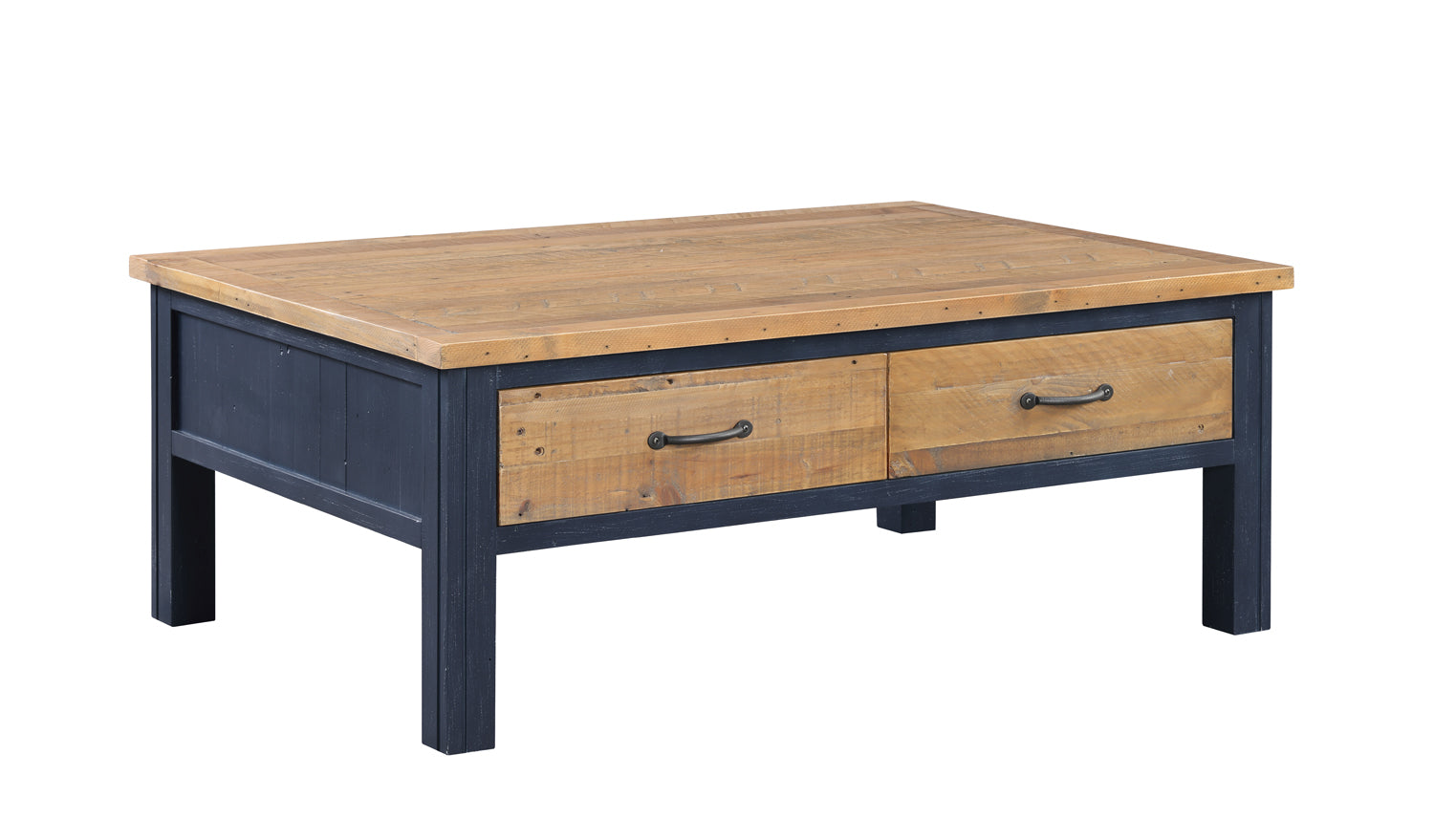 Coffee Table With Four Drawers : 