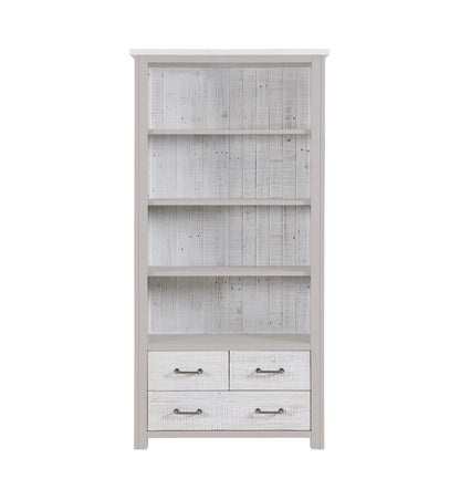 Large Open Bookcase with Drawers : 