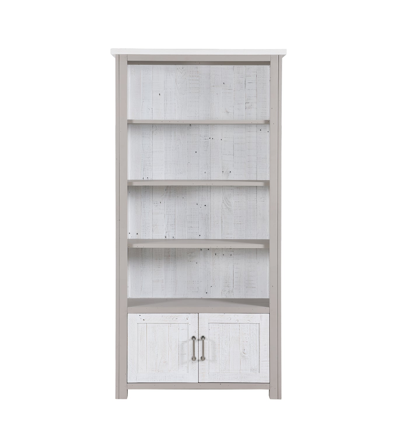 Large Open Bookcase with Doors : 
