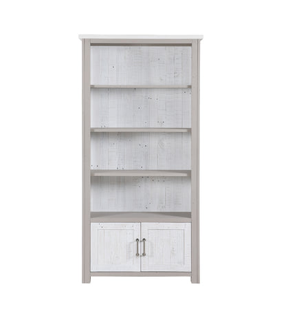 Large Open Bookcase with Doors : 
