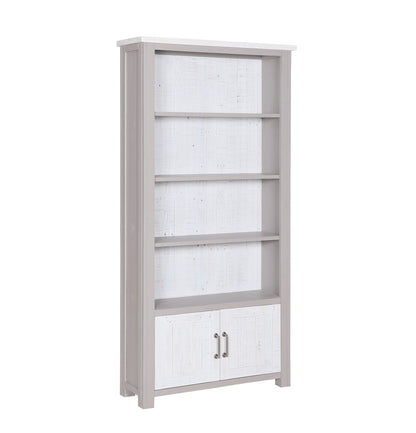 Large Open Bookcase with Doors : 