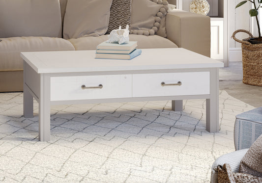 Coffee Table With Four Drawers : 