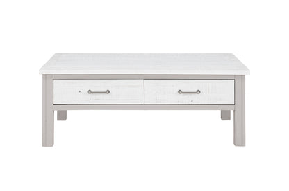 Coffee Table With Four Drawers : 