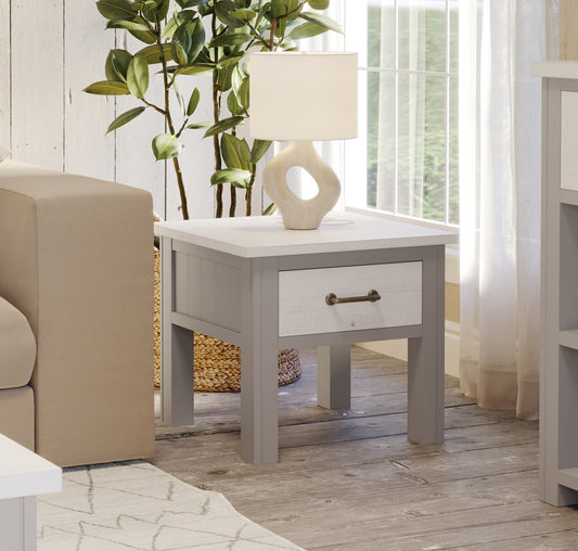Lamp Table With drawer : 