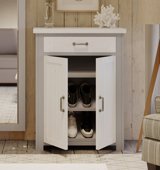 Shoe Storage Cupboard With Drawer : 