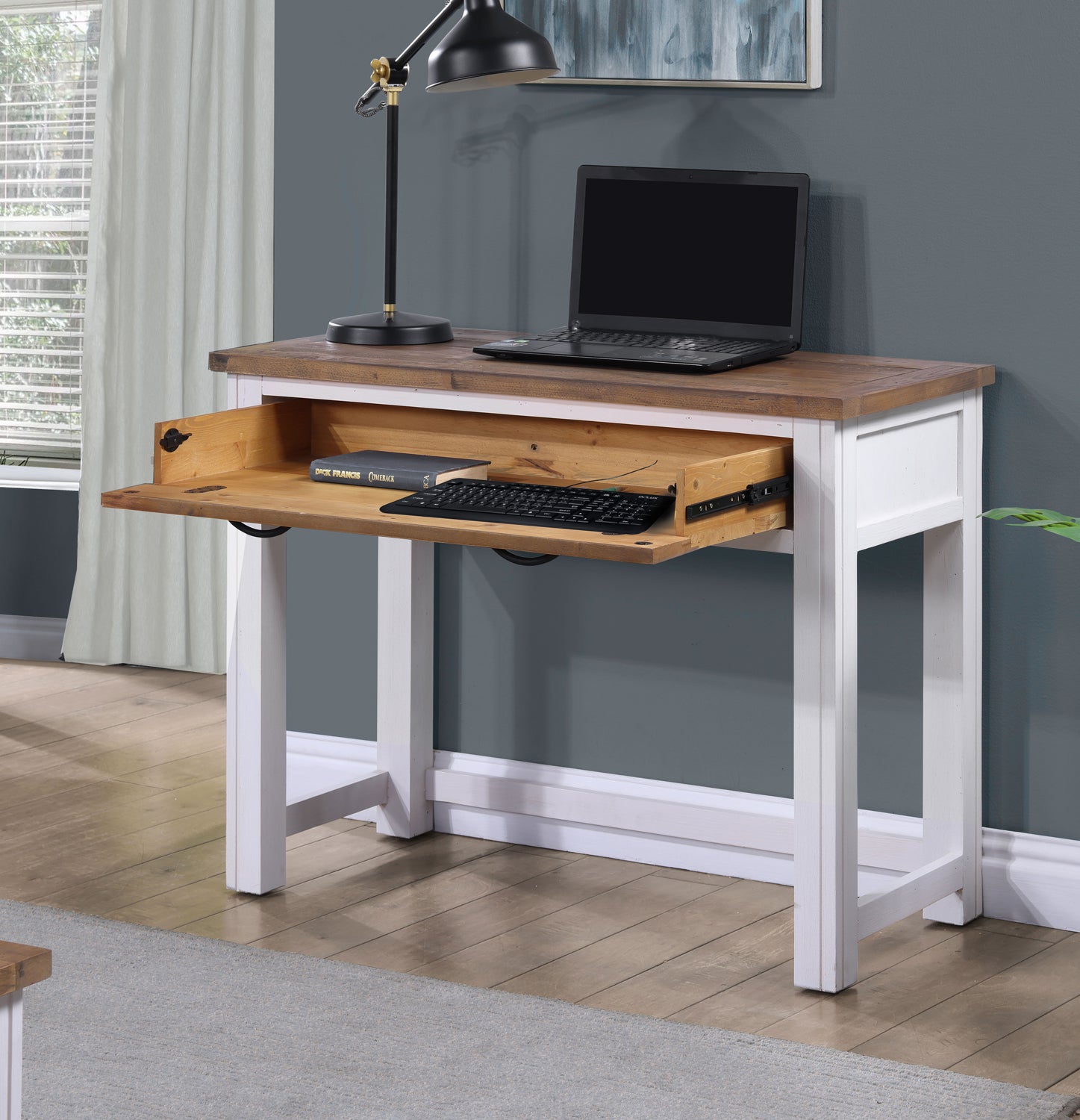 Hidden Spacesaver Desk : 