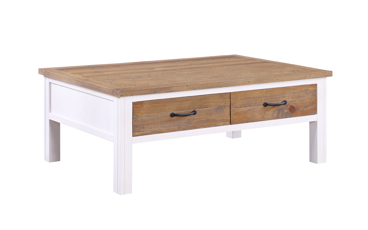 Coffee Table With Four Drawers : 