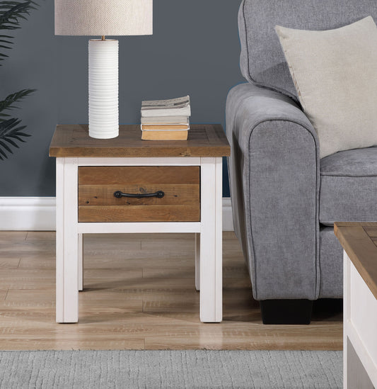 Lamp Table With drawer : 