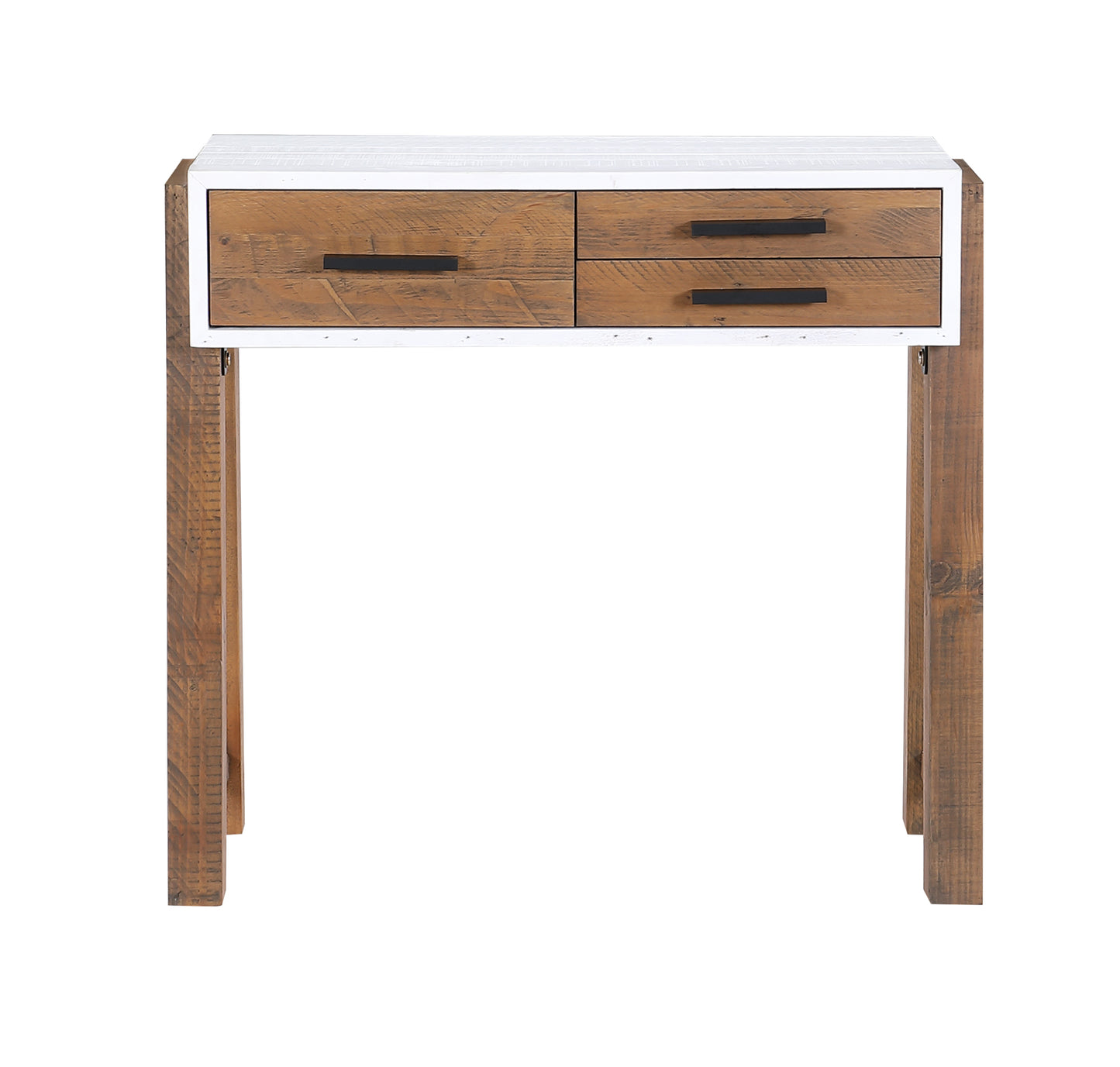 Reclaimed Small Console Table : 