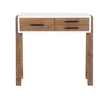Reclaimed Small Console Table : 