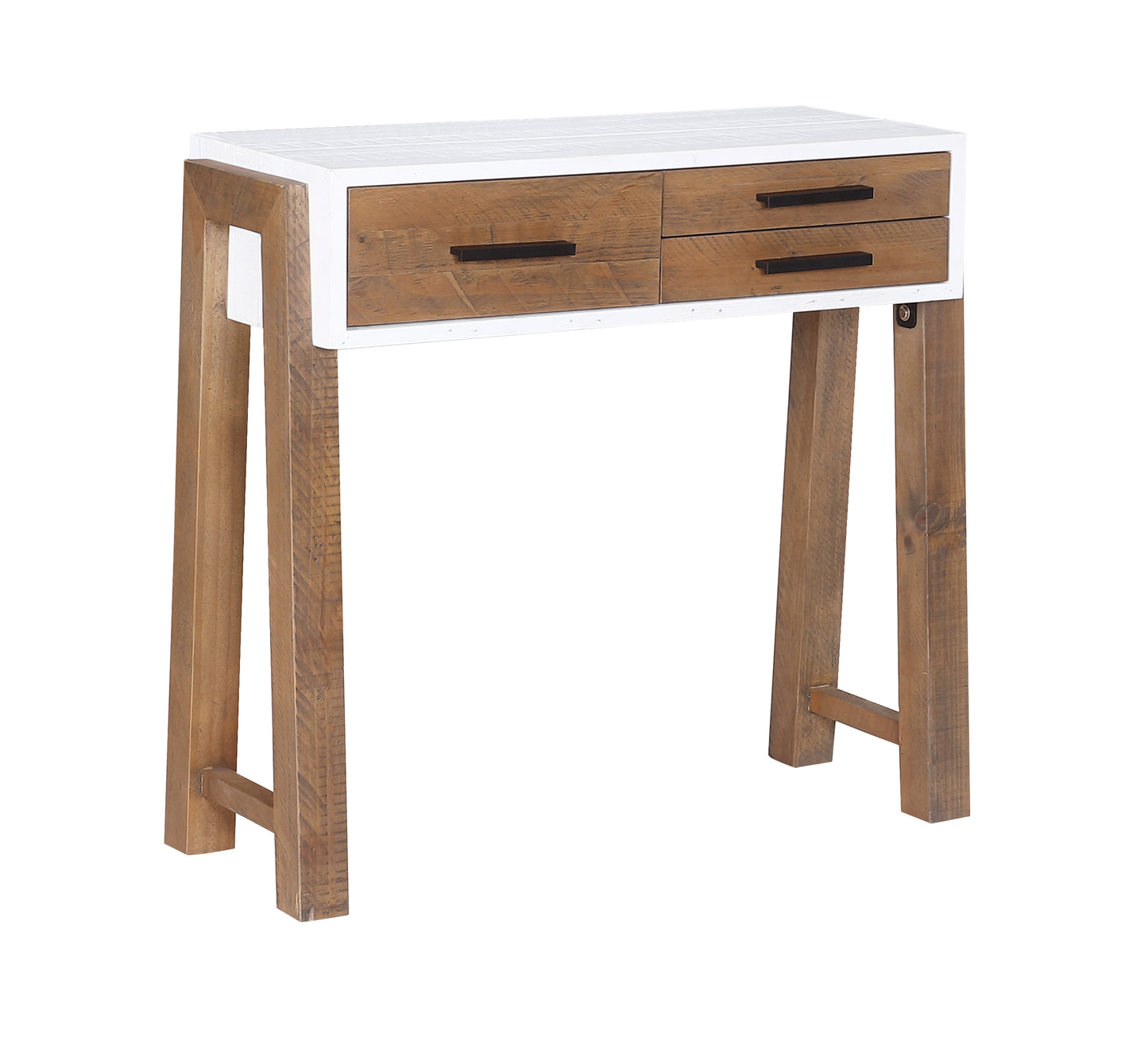 Reclaimed Small Console Table : 