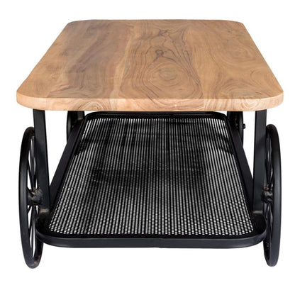 WHEEL COFFEE TABLE
