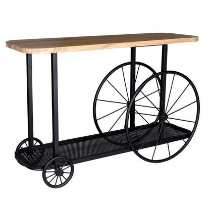 WHEEL CONSOLE TABLE