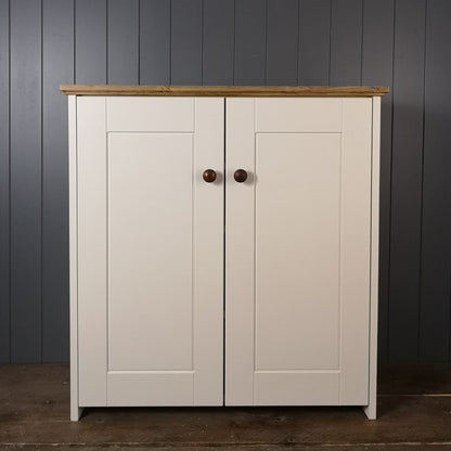 Double Country Storage Cupboard