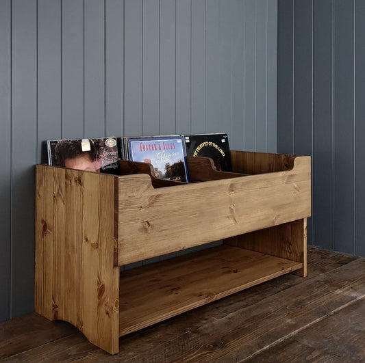 Vinyl Record / Children's Book Storage Bin Box