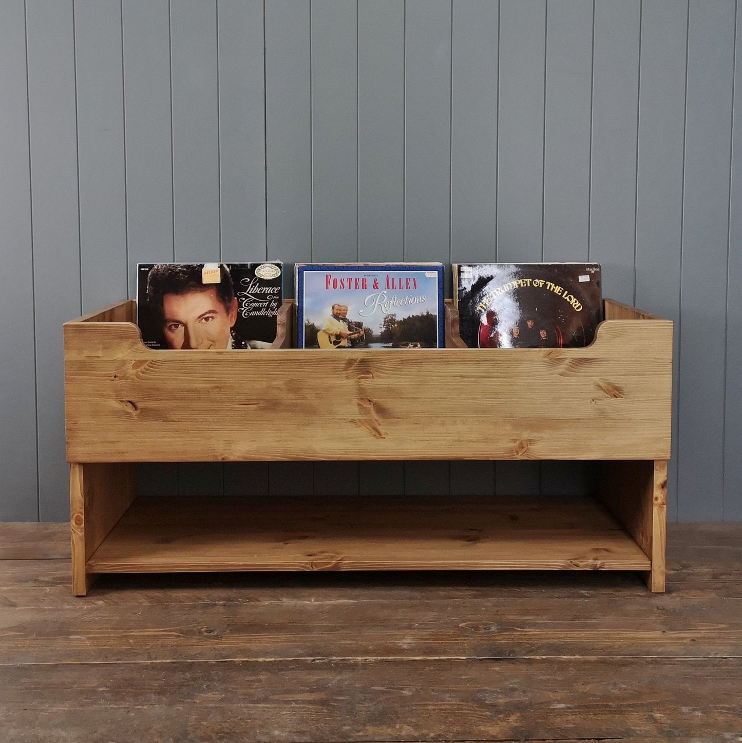 Vinyl Record / Children's Book Storage Bin Box