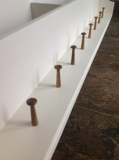 Large Hat & Coat Rack with Pegs